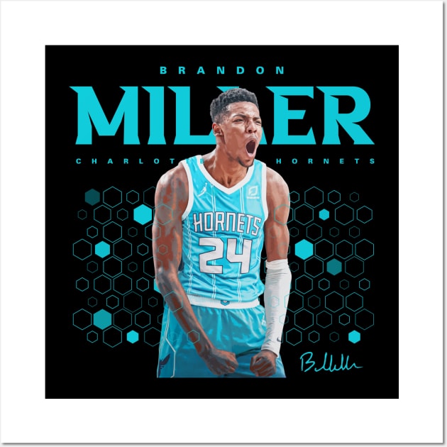 Brandon Miller Wall Art by Juantamad